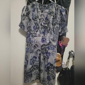 BR Gray Vintage Short Dress